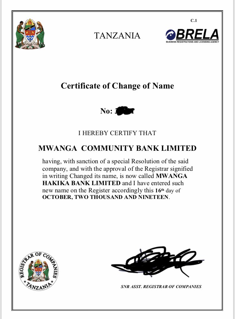 Mwanga Hakika Bank